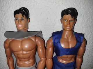Lote Figuras Lucha libre Blue Demon y Santo