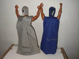 Lote Figuras Lucha libre Blue Demon y Santo