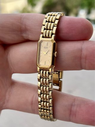 Reloj Seiko Tank Vintage Gold *Año 1988*