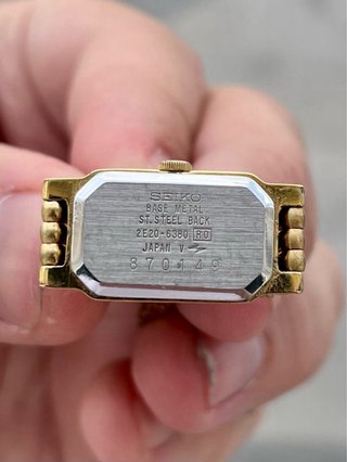 Reloj Seiko Tank Vintage Gold *Año 1988*