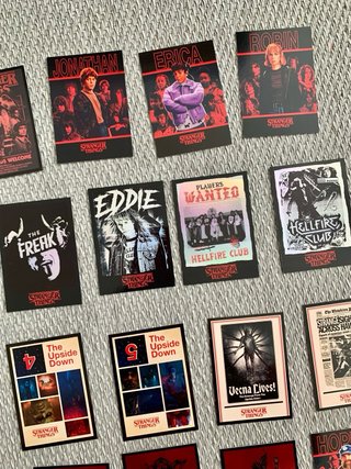 Cartas Stranger Things
