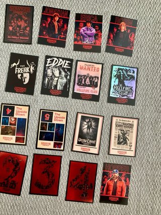 Cartas Stranger Things