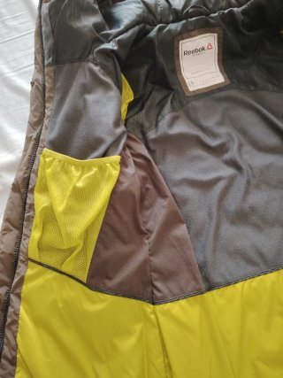Cazadora Reebock T. S Nieve Plumas