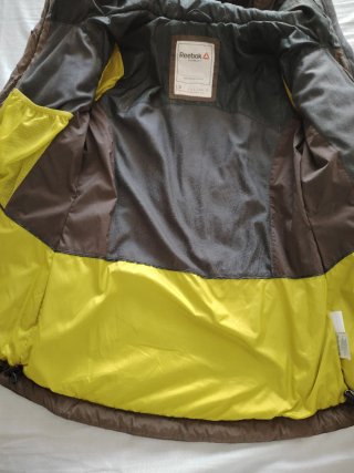 Cazadora Reebock T. S Nieve Plumas