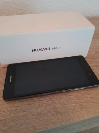 Huawei P8 Lite Negro/Plateado