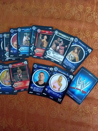 Carte WWE Wrestling n.17 2 euro cad