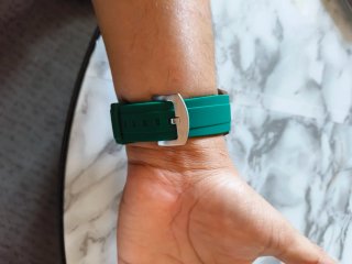 Reloj Gduo Elegante Verde y Plateado