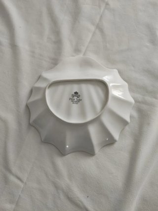 Fuente decorativa porcelana flores ENGLAND