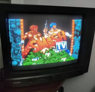 Super Smash TV Super Nintendo  SNES PAL