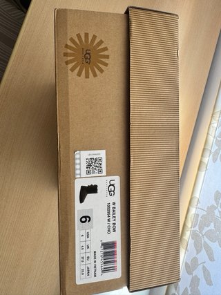 Botas Ugg Mujer Marrón con Lazos