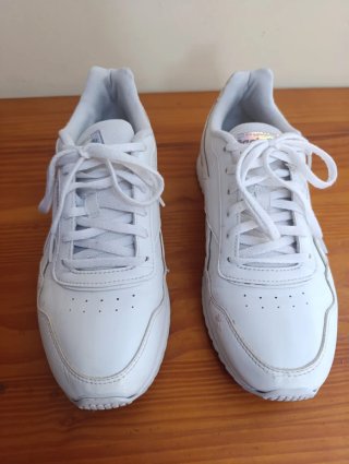 Deportivas Reebok Blancas y Plateadas