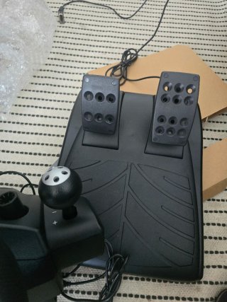Volante Logitech Driving Force Pro PS2/PS3/PC