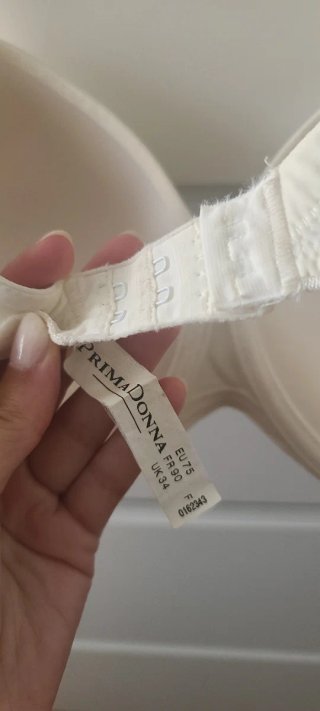Sujetador de novia blanco 75F