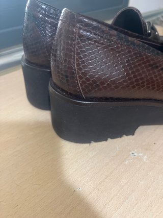 Zapatos mocasines piel serpiente El Corte Inglés