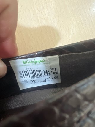 Zapatos mocasines piel serpiente El Corte Inglés