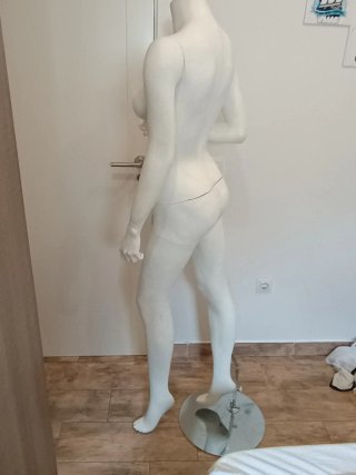 Maniquí mujer blanco