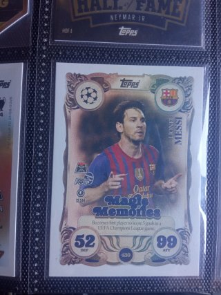 Lote 12 Cartas Match Attax Hall of Fame Raras