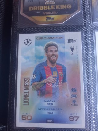 Lote 12 Cartas Match Attax Hall of Fame Raras