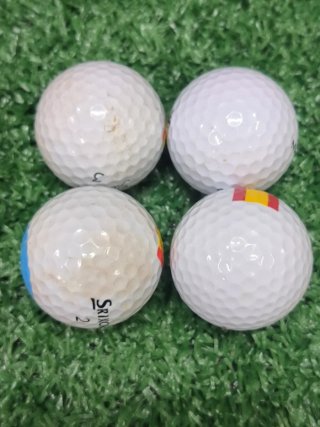 4 Pelotas Golf Bandera Española