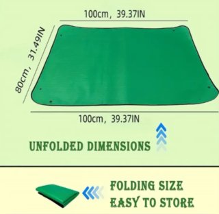 Alfombra 100cmx80cm para Macetas Grande Plegable