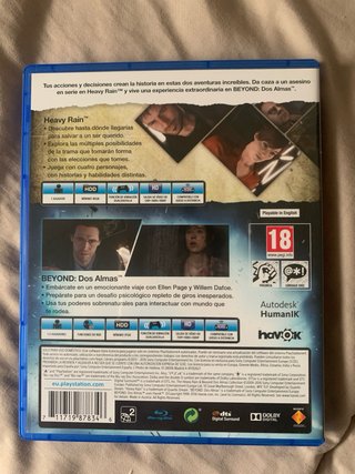 Pack Heavy Rain + Beyond Dos Almas PS4