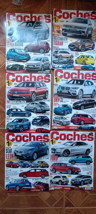 Revistas de coches variadas