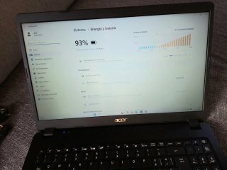 Ordenador portátil Acer slim gama alta