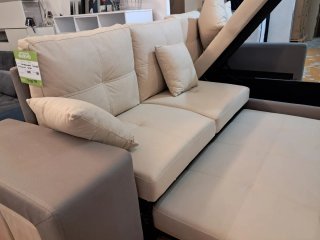 Sofá Cama Claire con Arcón Almacenaje
