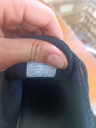 Zapatillas Karl Lagerfeld Negras