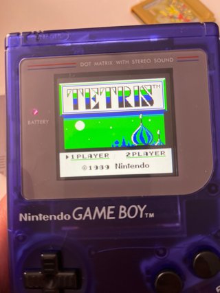Juegos Tetris y Mario & Yoshi Game Boy DMG Color