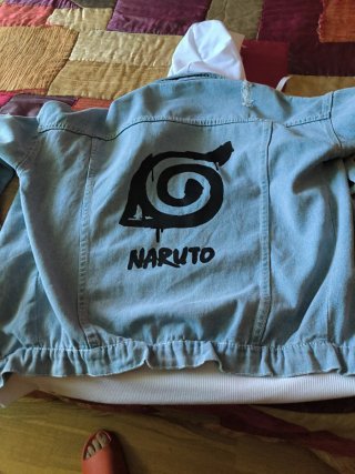 Chaqueta Vaquera Naruto Niño Talla M
