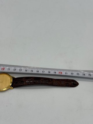 Reloj Seiko Dorado Correa Marrón
