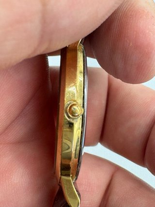 Reloj Seiko Dorado Correa Marrón