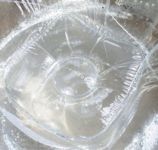 Flamingueo Puff Gigante Transparente
