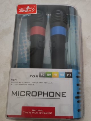 micrófonos para videojuegos de karaoke compatibles