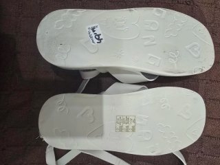 Sandalias Ulanka Piel T38 Blancas