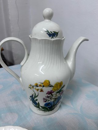 Juego de café Pontesa de porcelana