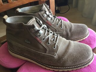 Botín safari Lacoste Beige Talla 42