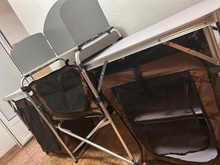 Mesa Cocina Camping Plegable