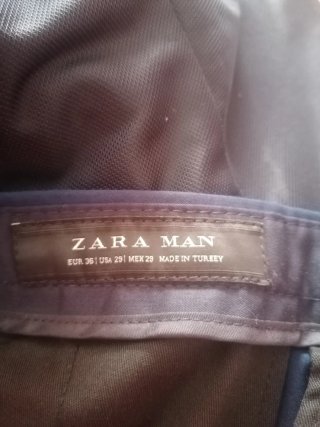 Traje de vestir Zara azul talla S