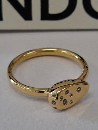 Anello Pandora Signet Ovale oro 164672C01-54 ZYQ