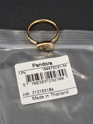 Anello Pandora Signet Ovale oro 164672C01-54 ZYQ