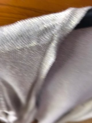 Chaqueta de punto fina dorada