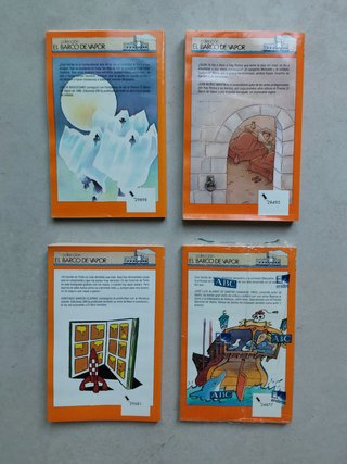 12 libros de El barco de vapor