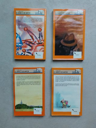 12 libros de El barco de vapor