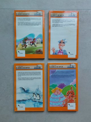 12 libros de El barco de vapor