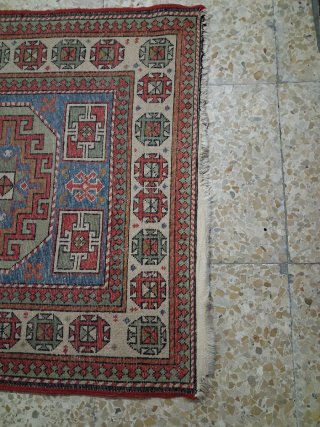 Alfombra de pasillo artesanal