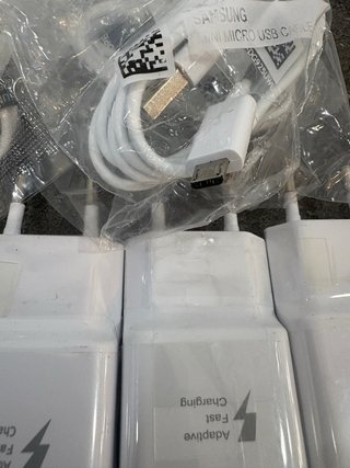 Lote 8 Cargadores Samsung original USB/MicroUSB