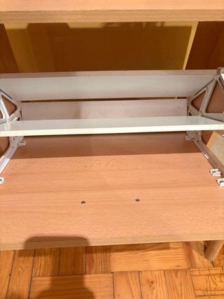 Mueble zapatero de madera