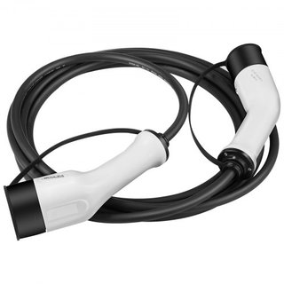 Cable de Carga EV Tipo 2 a Tipo 2, 32Amp, 22kW 7 Metros Cable de Carga de Vehículo Eléctrico Trifásico, IP66 Impermeable con Bolsa de Transporte, para IEC62196 EV y Vehículo Eléctrico Híbrido Ench...